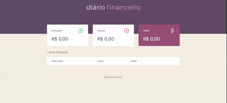 Gif demonstrando como inserir os dados na tabela