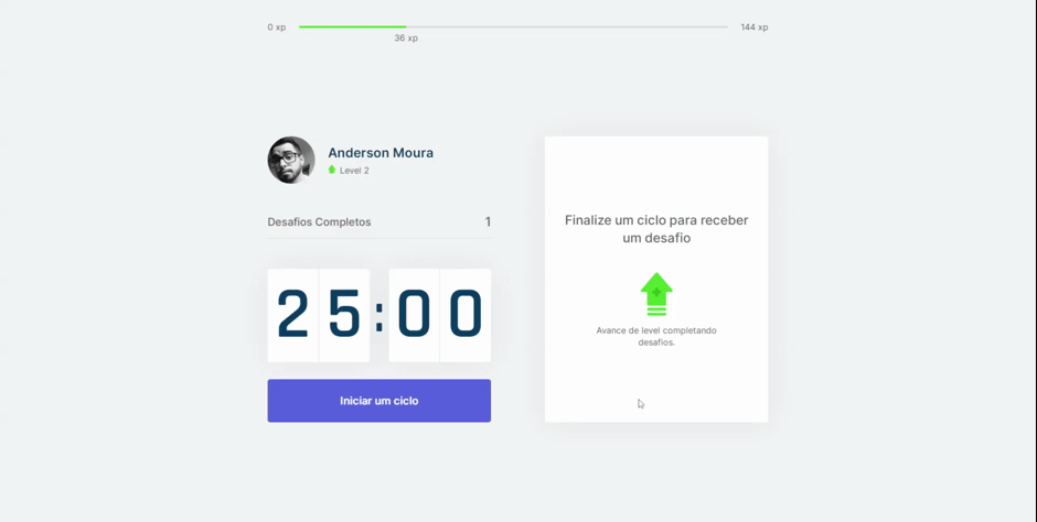 Gif demonstrando os efeitos de hovers